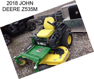 2018 JOHN DEERE Z535M