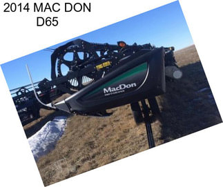 2014 MAC DON D65