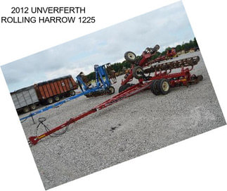 2012 UNVERFERTH ROLLING HARROW 1225