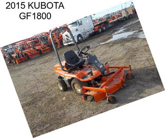 2015 KUBOTA GF1800