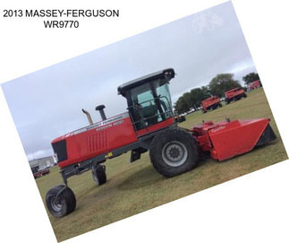 2013 MASSEY-FERGUSON WR9770