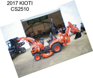 2017 KIOTI CS2510