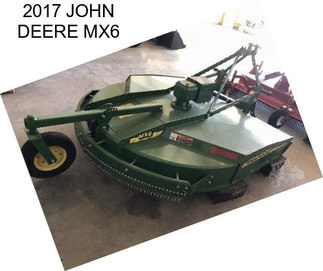 2017 JOHN DEERE MX6