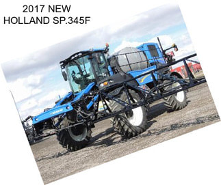 2017 NEW HOLLAND SP.345F