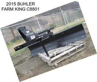 2015 BUHLER FARM KING C8801