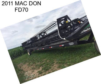 2011 MAC DON FD70