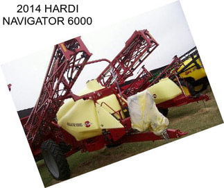 2014 HARDI NAVIGATOR 6000