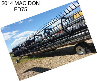 2014 MAC DON FD75