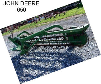 JOHN DEERE 650