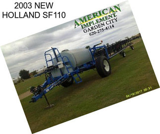 2003 NEW HOLLAND SF110