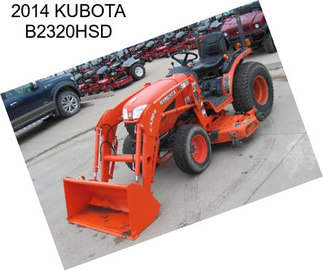 2014 KUBOTA B2320HSD