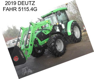 2019 DEUTZ FAHR 5115.4G