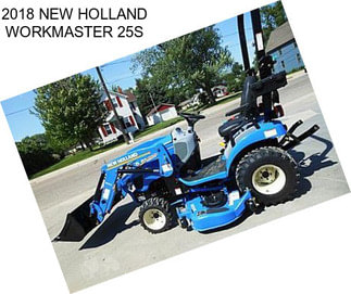 2018 NEW HOLLAND WORKMASTER 25S