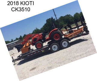 2018 KIOTI CK3510