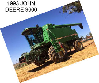 1993 JOHN DEERE 9600