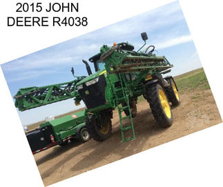 2015 JOHN DEERE R4038