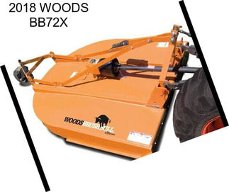 2018 WOODS BB72X