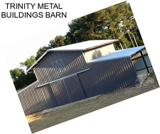 TRINITY METAL BUILDINGS BARN