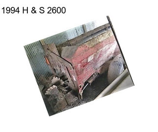 1994 H & S 2600