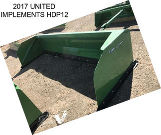 2017 UNITED IMPLEMENTS HDP12