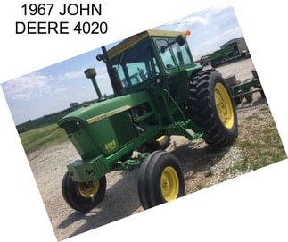 1967 JOHN DEERE 4020