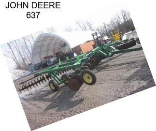 JOHN DEERE 637