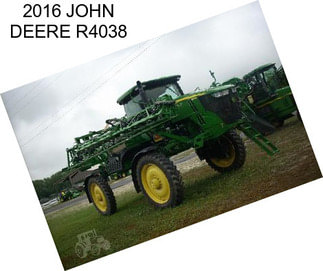 2016 JOHN DEERE R4038