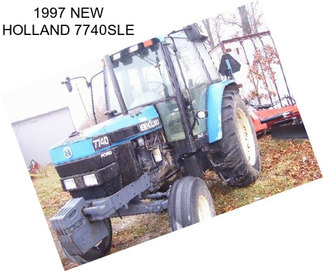 1997 NEW HOLLAND 7740SLE