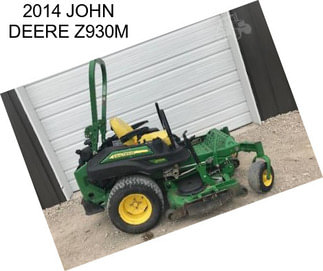 2014 JOHN DEERE Z930M