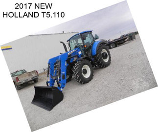 2017 NEW HOLLAND T5.110