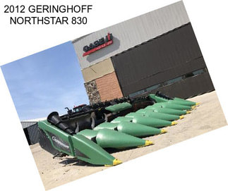 2012 GERINGHOFF NORTHSTAR 830