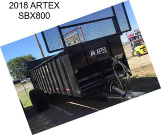 2018 ARTEX SBX800