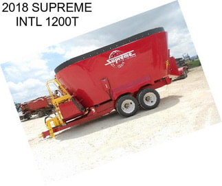 2018 SUPREME INTL 1200T