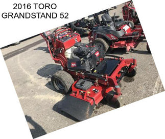 2016 TORO GRANDSTAND 52