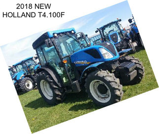 2018 NEW HOLLAND T4.100F