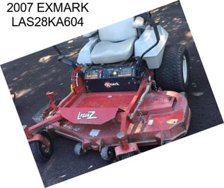 2007 EXMARK LAS28KA604