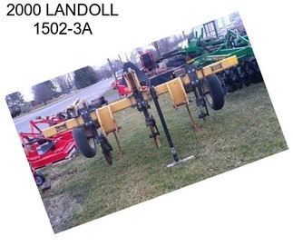 2000 LANDOLL 1502-3A