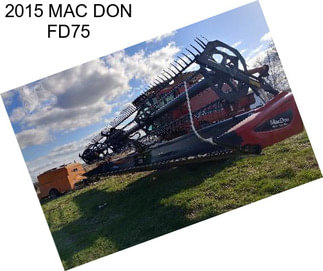 2015 MAC DON FD75