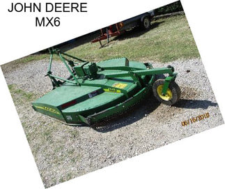 JOHN DEERE MX6