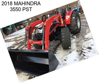 2018 MAHINDRA 3550 PST