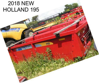 2018 NEW HOLLAND 195