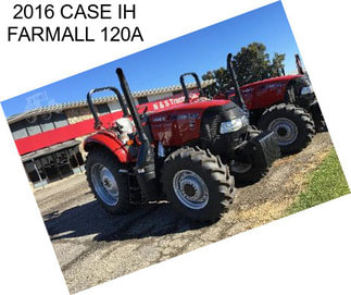 2016 CASE IH FARMALL 120A