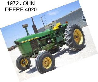 1972 JOHN DEERE 4020