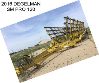 2016 DEGELMAN SM PRO 120