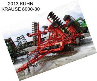 2013 KUHN KRAUSE 8000-30