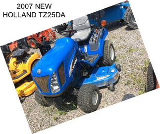 2007 NEW HOLLAND TZ25DA