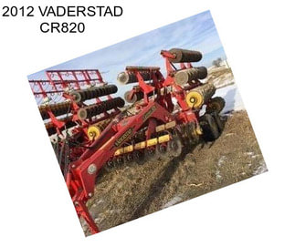2012 VADERSTAD CR820