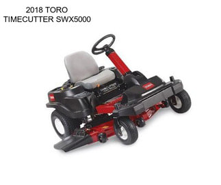 2018 TORO TIMECUTTER SWX5000