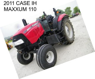 2011 CASE IH MAXXUM 110