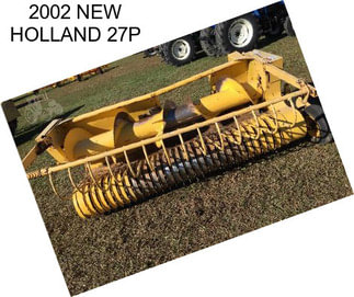 2002 NEW HOLLAND 27P